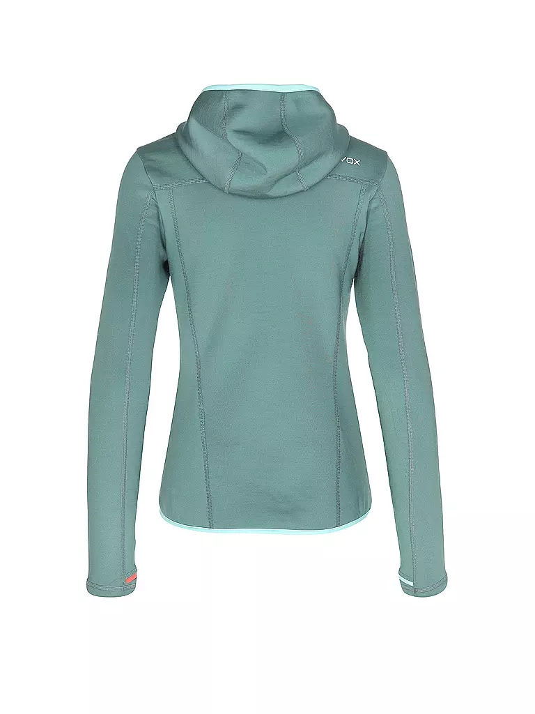 ORTOVOX | Damen Fleecejacke Hoodie | mint