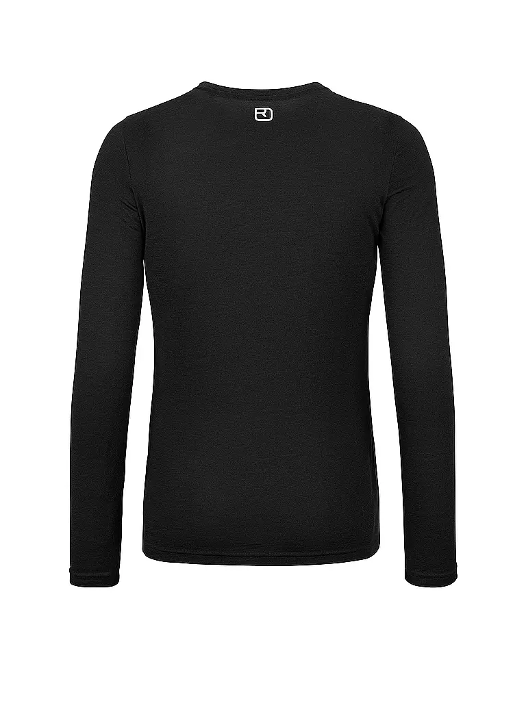 ORTOVOX | Damen Funktionsshirt 185 Merino Brand Outline | schwarz