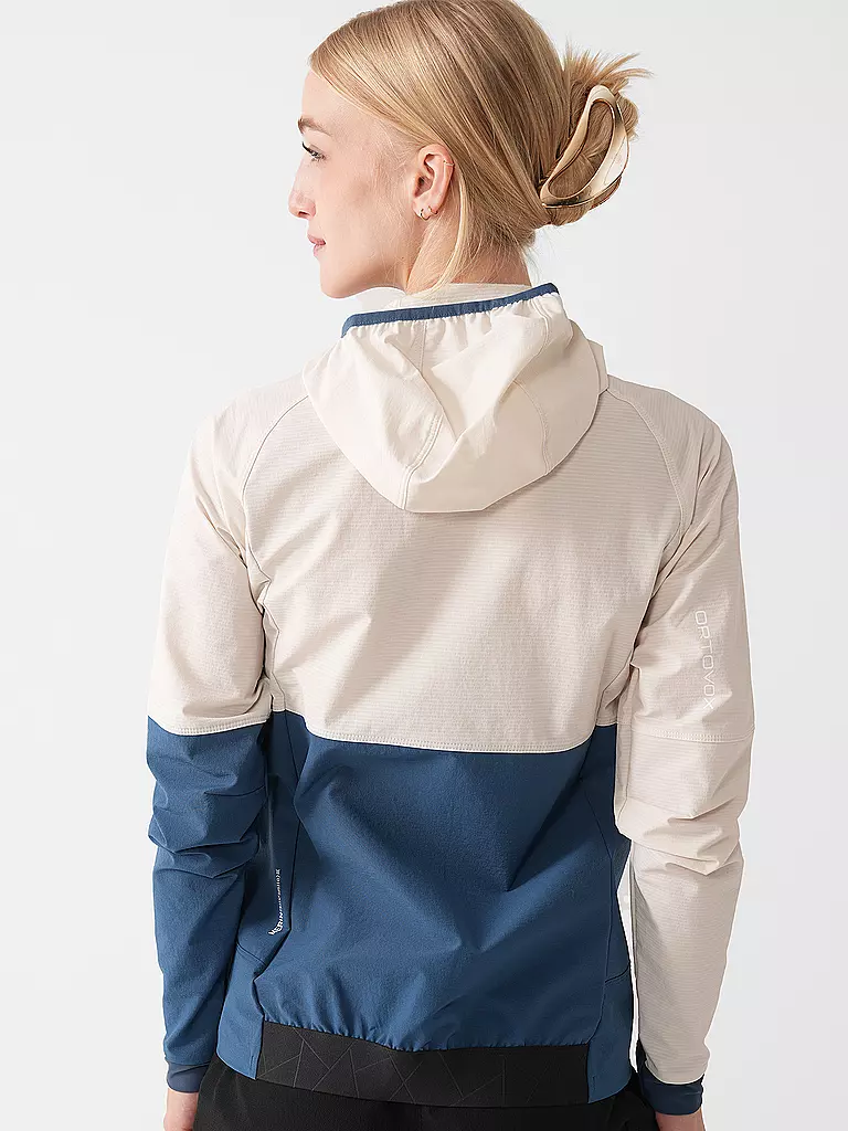 ORTOVOX | Damen Softshelljacke Punta Berrino Hoodie | weiss