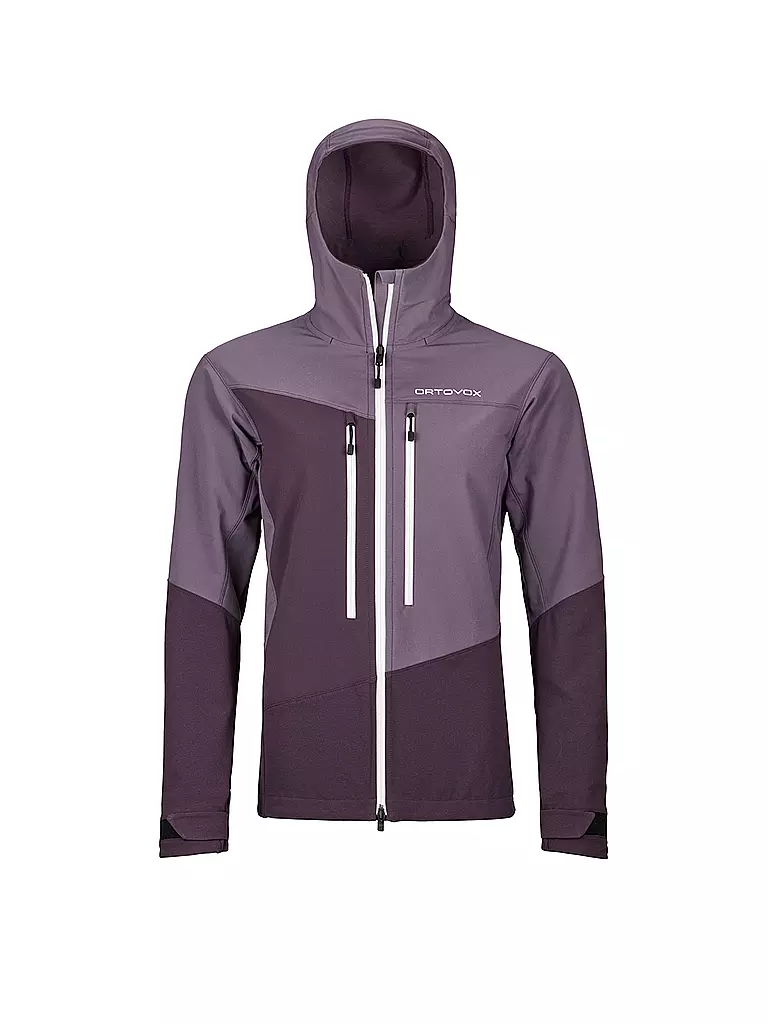 ORTOVOX | Damen Softshelljacke Westalpen Hoodie | beere