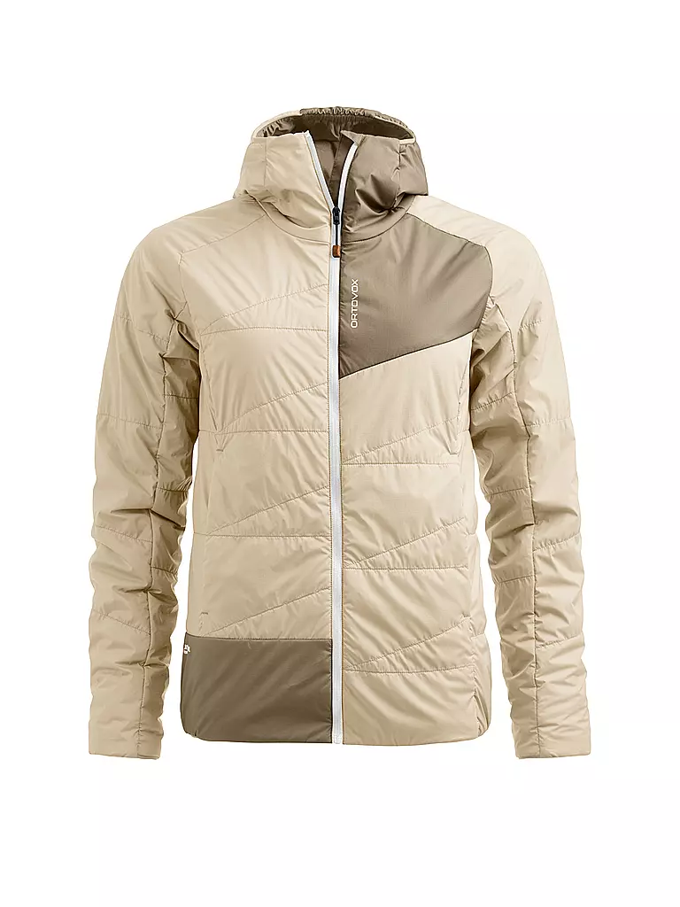 ORTOVOX | Damen Touren Isojacke Piz Duan SW Hoodie | beige