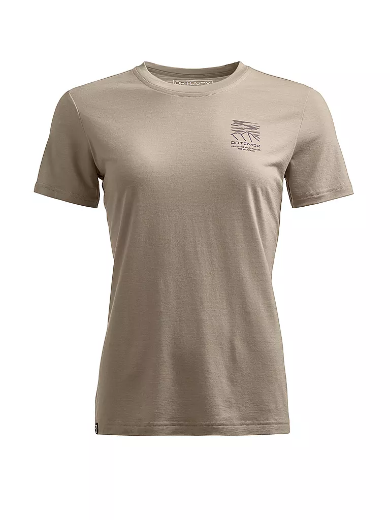 ORTOVOX | Damen Tourenshirt 150 COOL MTN Mission | camel