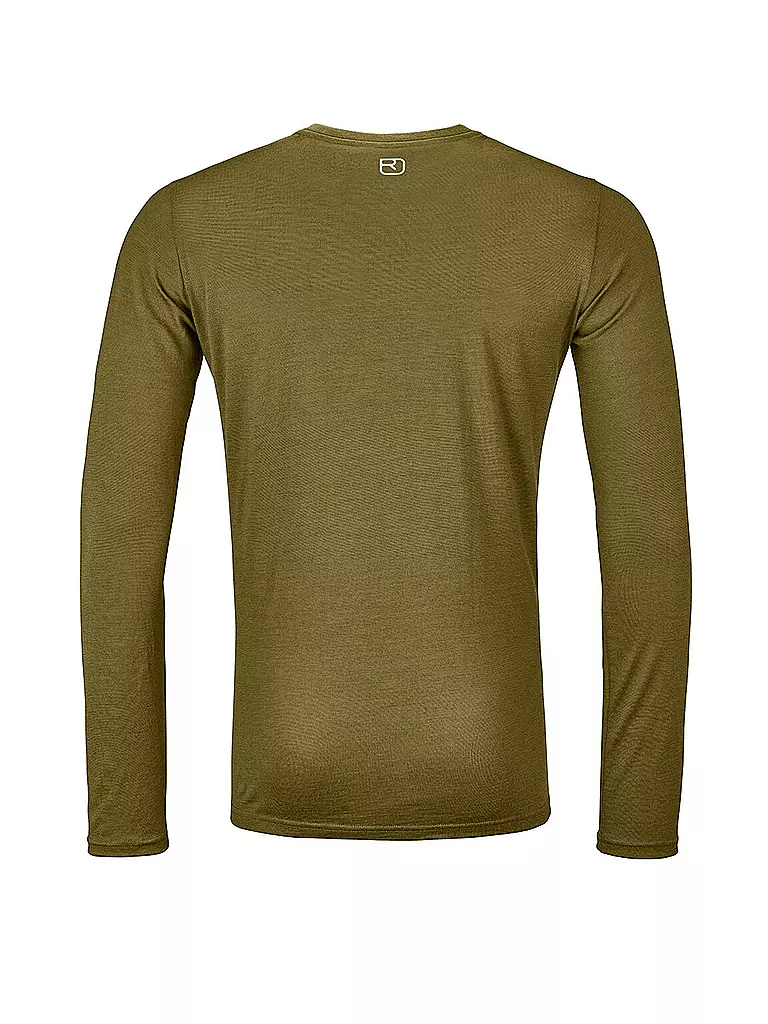 ORTOVOX | Herren Funktionsshirt 185 Merino Tangram | olive