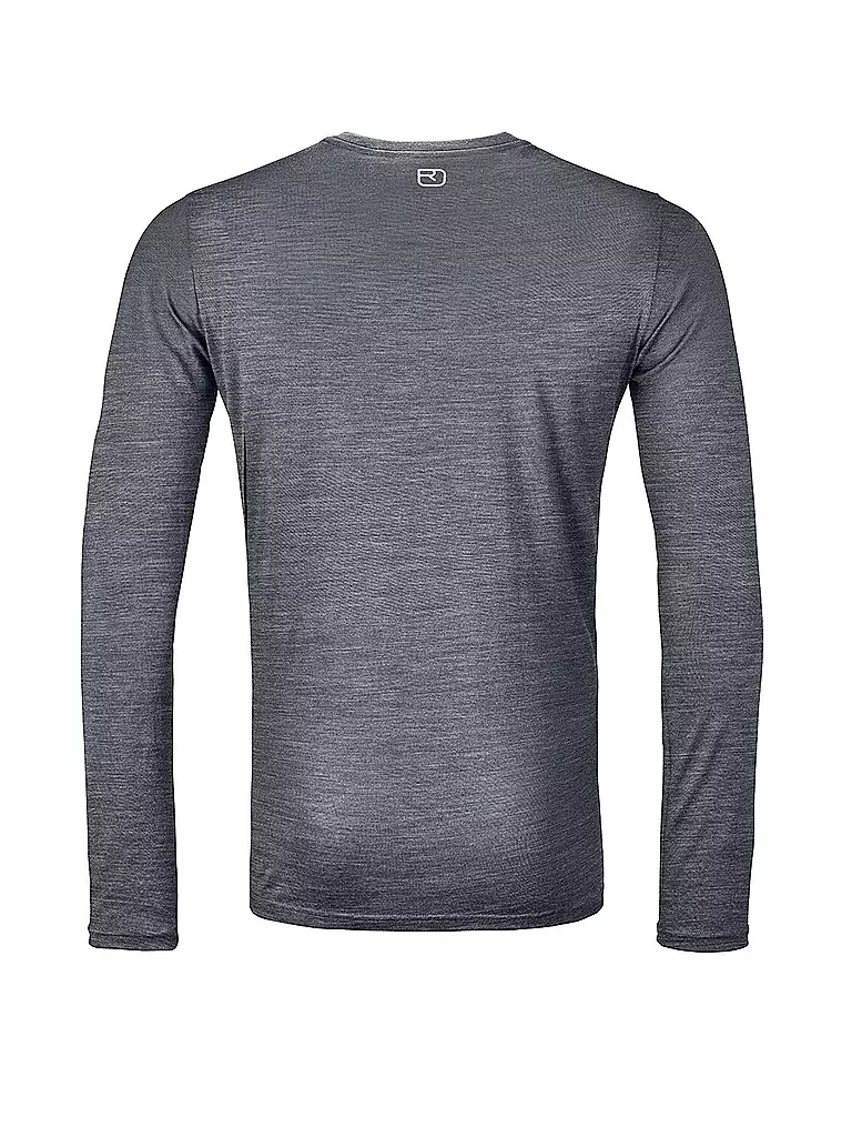 ORTOVOX | Herren Funktionsshirt 185 Merino Tangram | grau