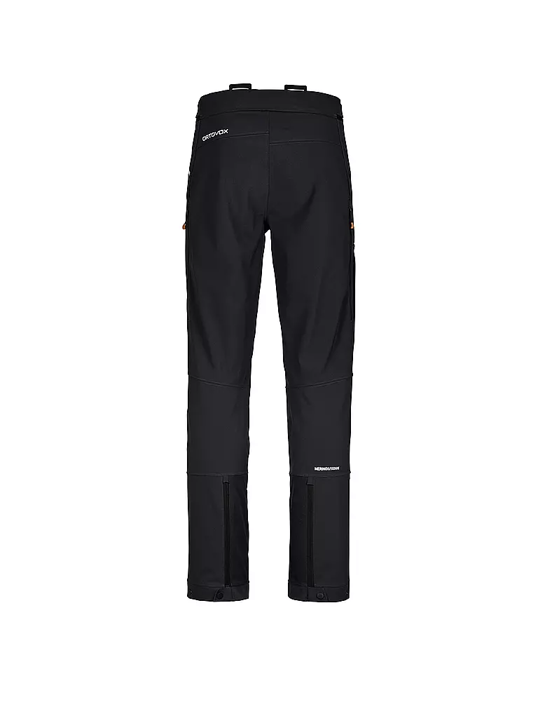 ORTOVOX | Herren Softshell Tourenhose Pizol | schwarz