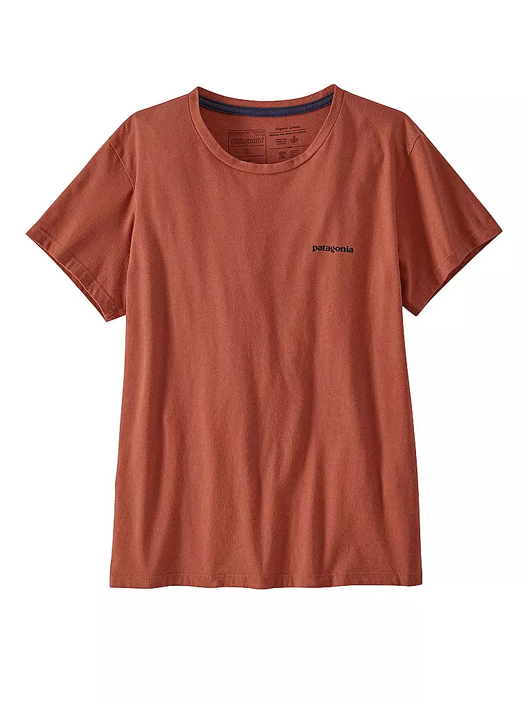 PATAGONIA | Damen T-Shirt P-6 Mission | kupfer