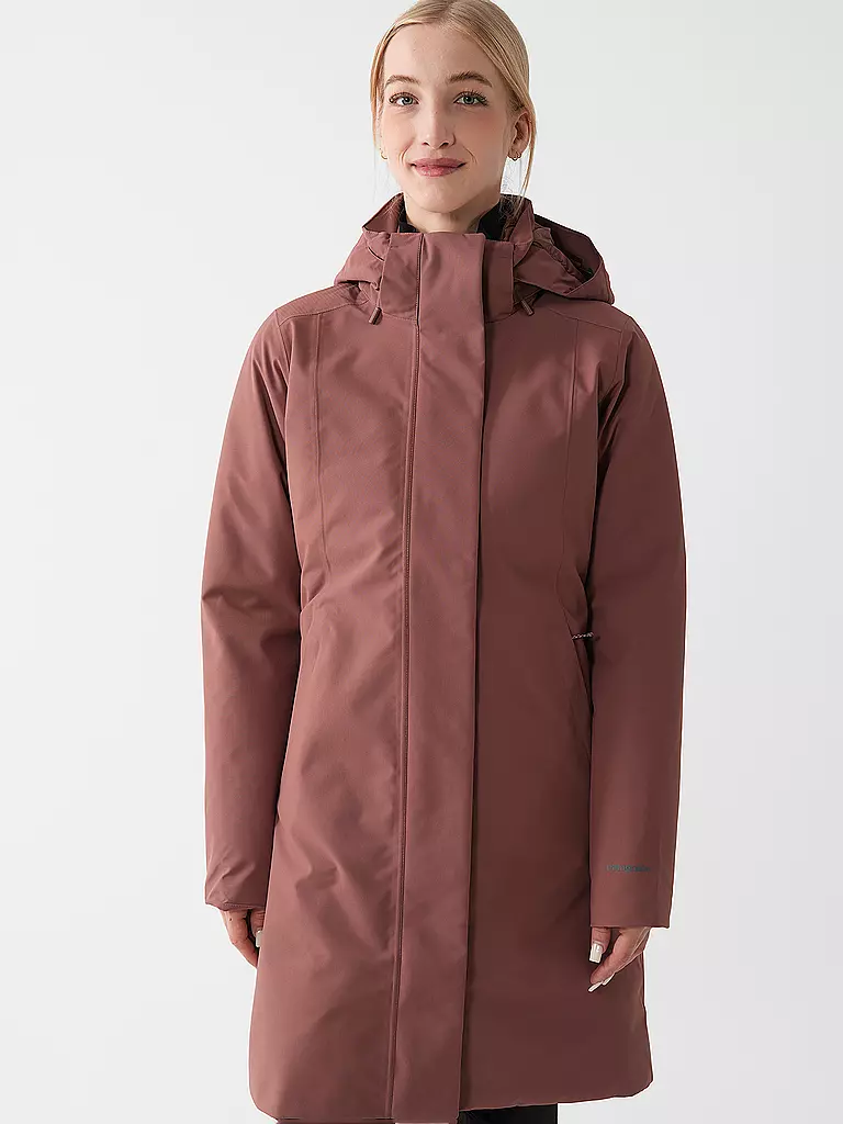 PATAGONIA | Damen Winterparka Tres 3-in-1 Down Hoodie | beere