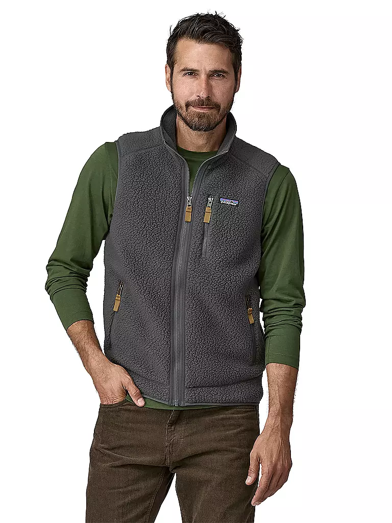 PATAGONIA | Herren Fleecejacke Retro Pile | grau