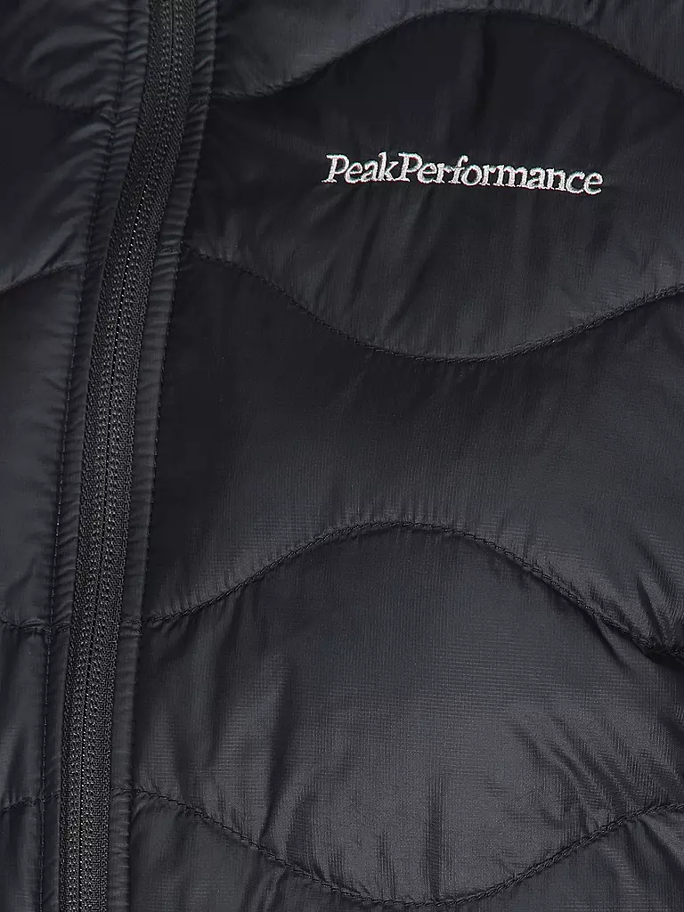 PEAK PERFORMANCE | Damen Daunenjacke Helium Down Hoodie | schwarz