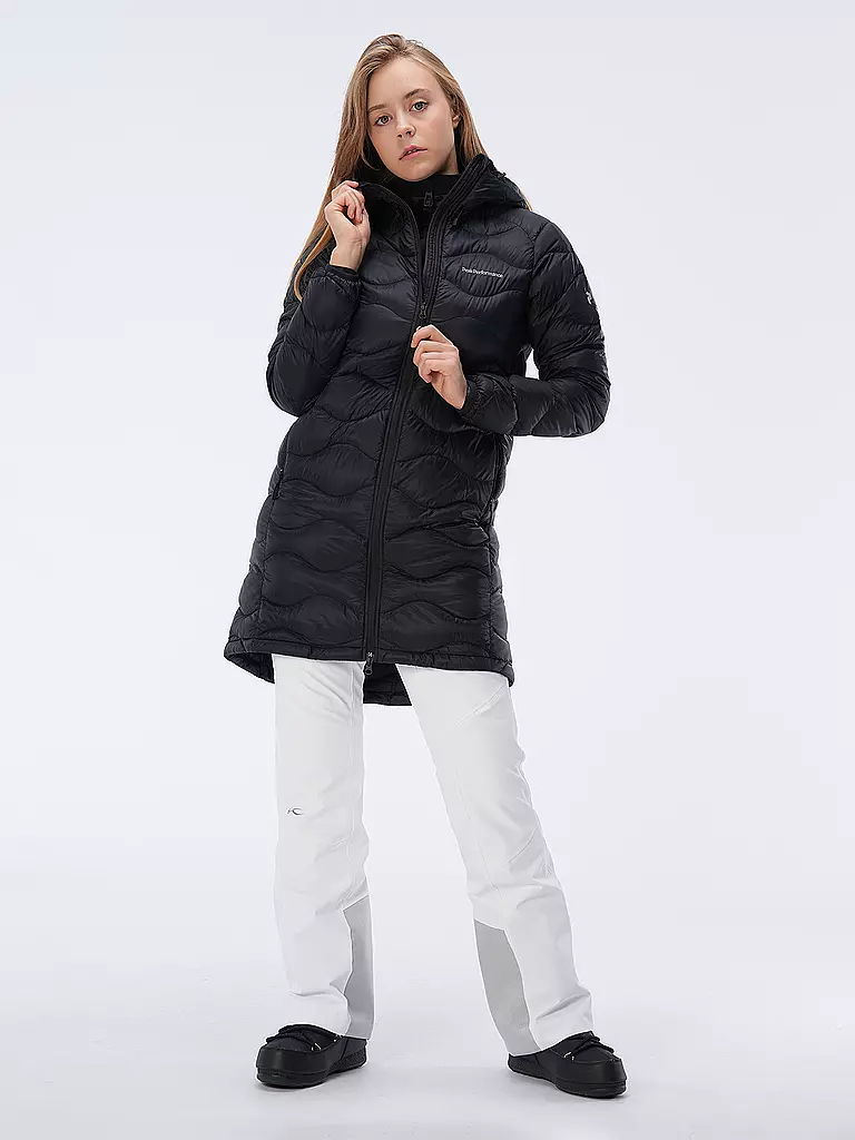 PEAK PERFORMANCE | Damen Daunenparka Helium | schwarz