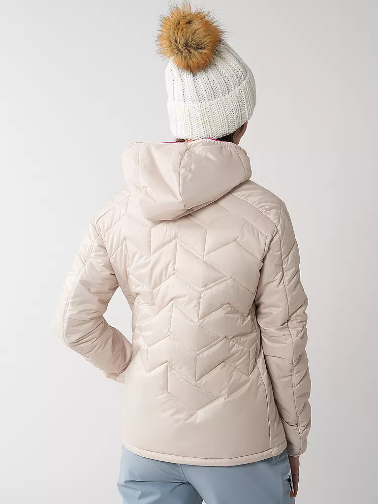 PEAK PERFORMANCE | Damen Freizeitjacke Elevate Liner Hoodie | creme