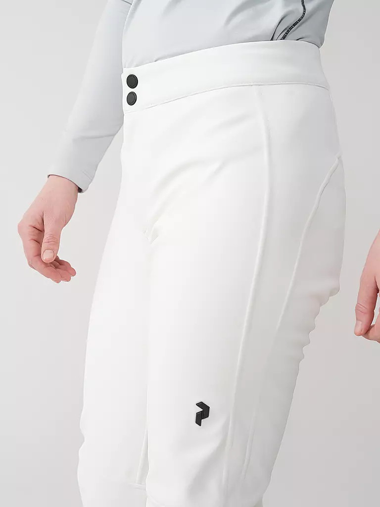 PEAK PERFORMANCE | Damen Skihose Softshell Stretch | creme