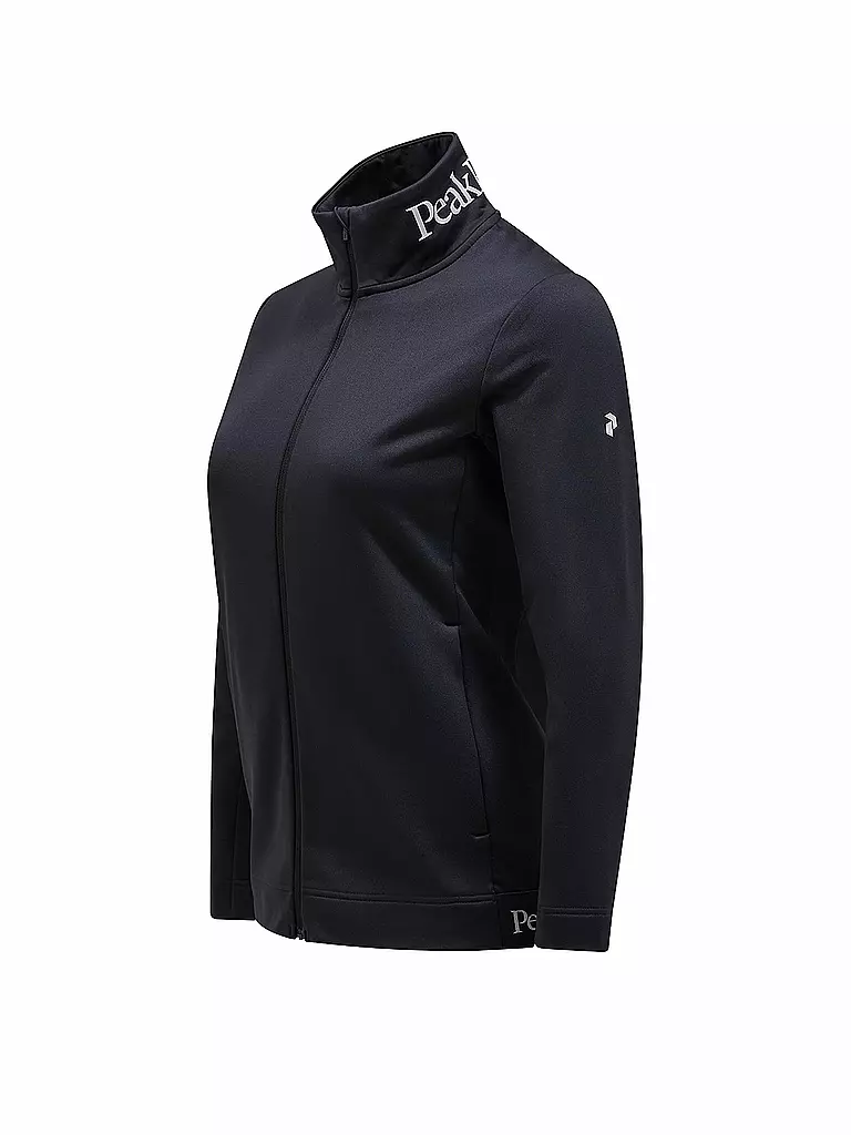 PEAK PERFORMANCE | Damen Unterziehjacke Rider Tech Zip Hoodie | schwarz