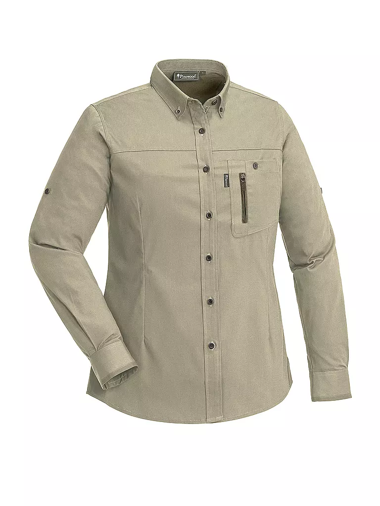 PINEWOOD | Damen Bluse Insect Safe Tiveden | beige