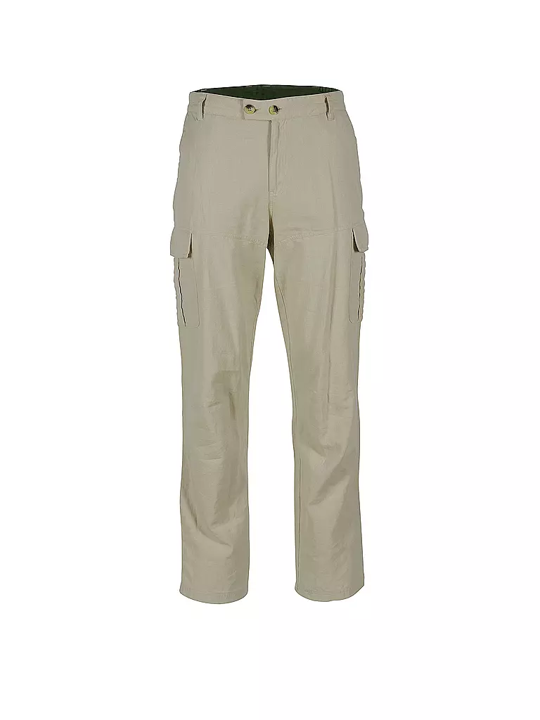 PINEWOOD | Herren Wanderhose Insect Safe Leinen | beige