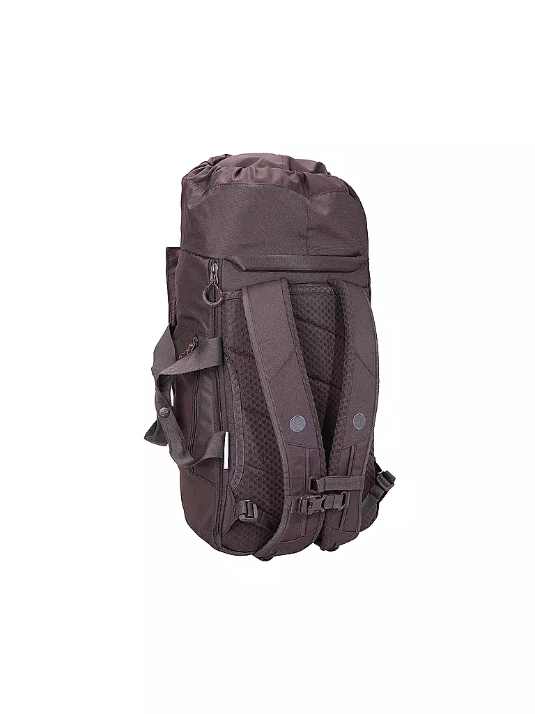 PINQPONQ | Rucksack Block Medium 30L | dunkelrot