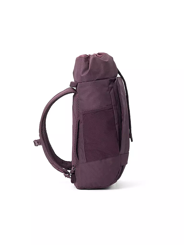 PINQPONQ | Rucksack Block Medium 30L | dunkelrot