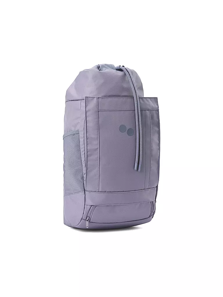 PINQPONQ | Rucksack Blok Medium Pure Woven 30-32L | dunkelrot