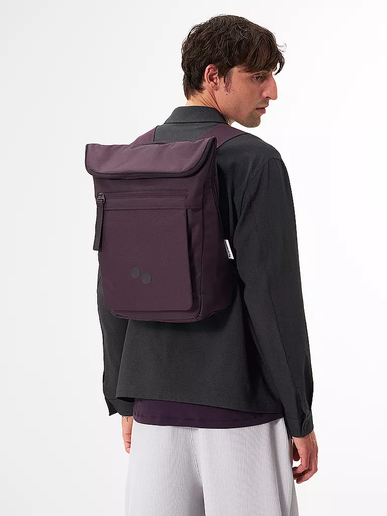 PINQPONQ | Rucksack Klak 13L | dunkelrot