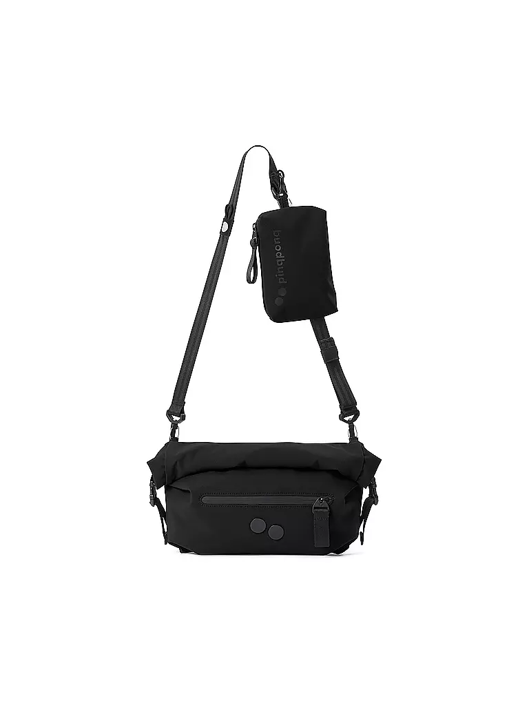 PINQPONQ | Umhängetasche Aksel Hip Bag | schwarz