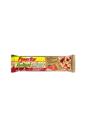 POWER BAR | Energieriegel Natural Energy Cereal Strawberry-Cranberry 40g