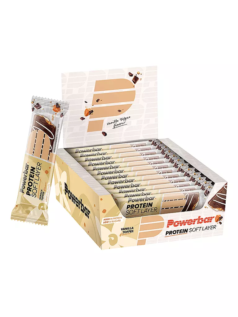 POWER BAR | Proteinriegel Soft Layer Vanille/Toffee | bunt