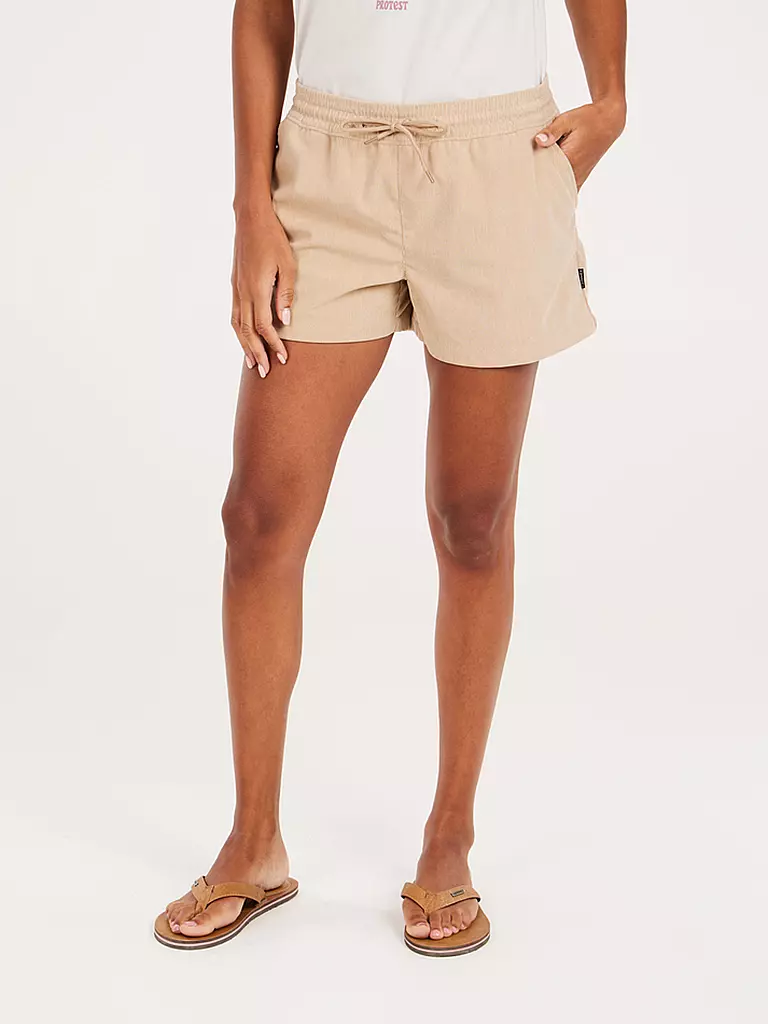 PROTEST | Damen Beachshort PRTANOA  | beige