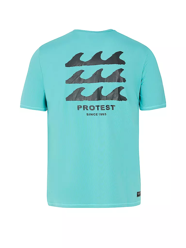 PROTEST | Herren Lycrashirt PRTDeer Surf | türkis