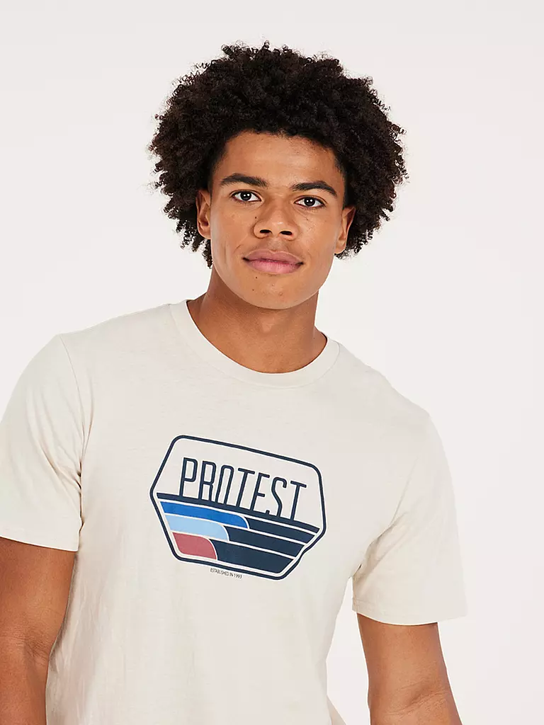 PROTEST | Herren T-Shirt PRTSTAN  | weiss
