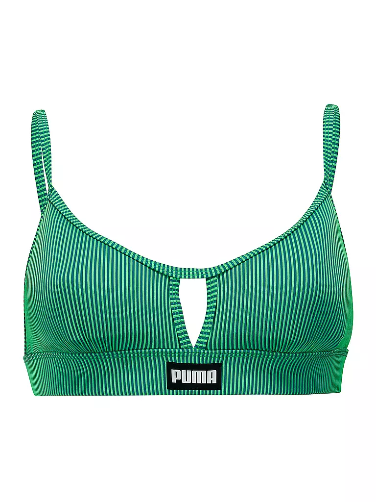 PUMA | Damen Bikinioberteil Peak-a-Boo | grün