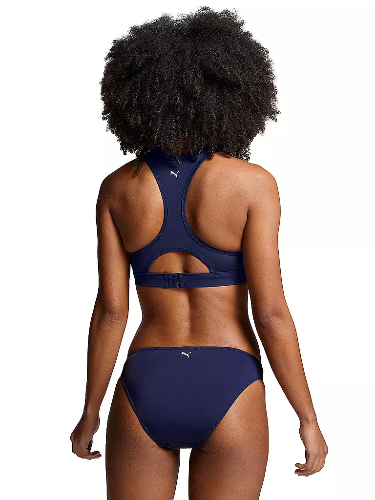 PUMA | Damen Bikinioberteil Racerback | dunkelblau