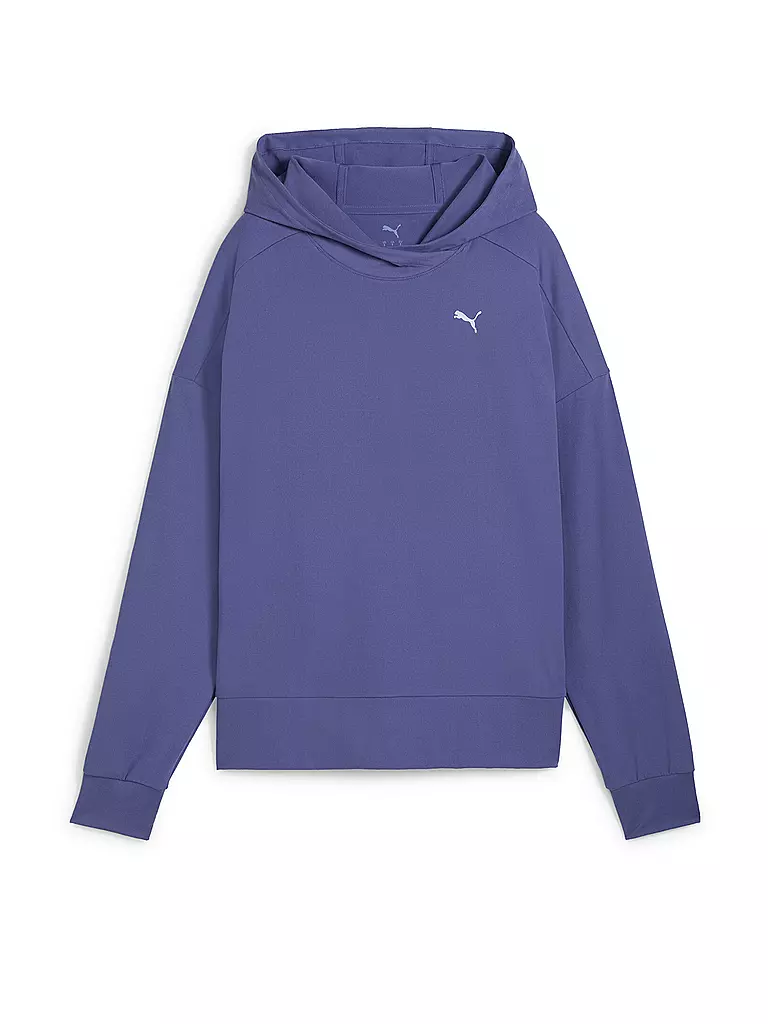 PUMA | Damen Fitnesshoodie Cloudspun | lila