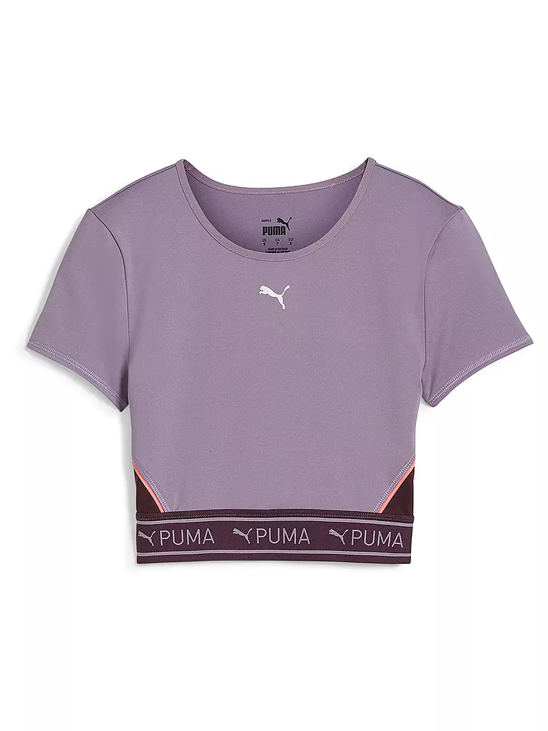 PUMA | Damen Fitnessshirt Strong Baby Crop | lila