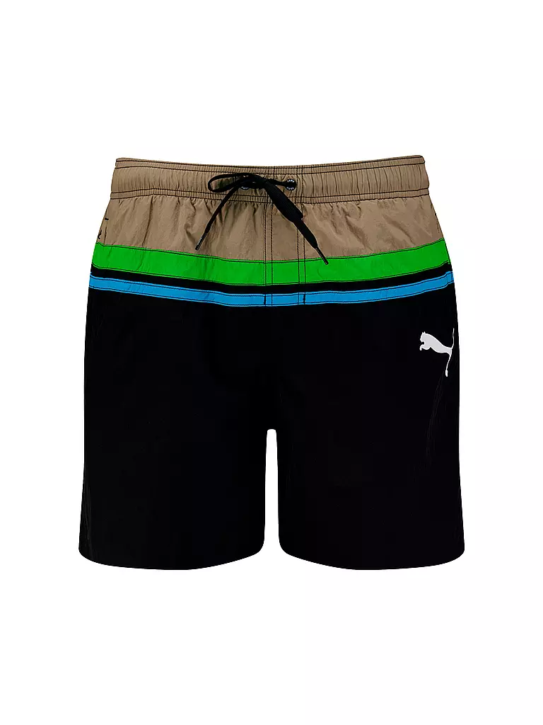 PUMA | Herren Badeshort Mid Heritage | bunt