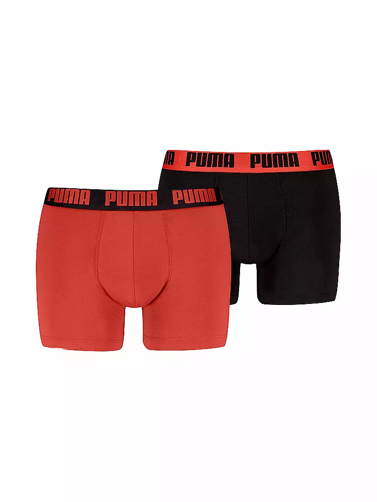 PUMA | Herren Boxershort Everyday Basic 2er Pkg. | rot