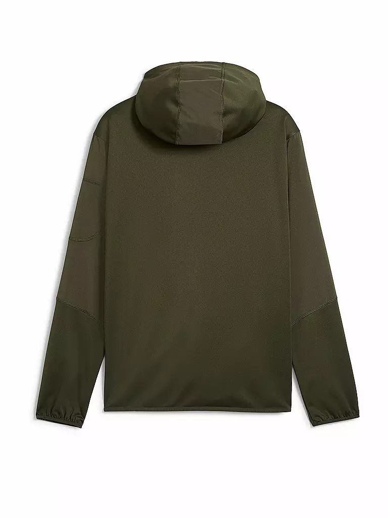 PUMA | Herren Fitnessjacke Flex Panelled | olive