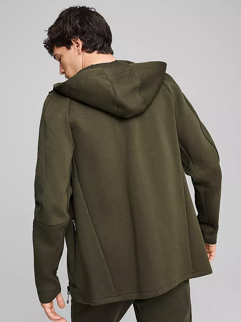 PUMA | Herren Kapuzenjacke Evostripe  | olive