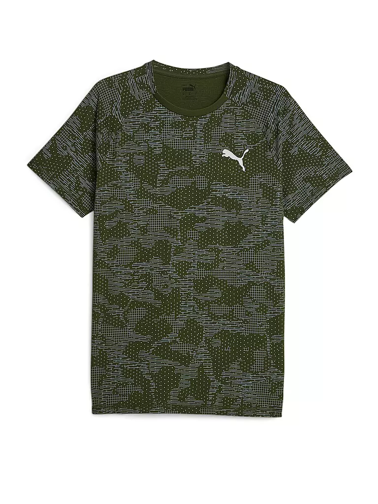 PUMA | Herren T-Shirt Evostripe  | olive