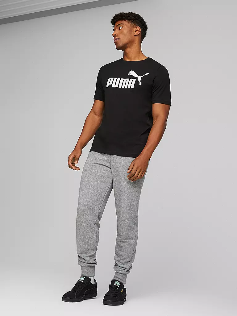 PUMA | Herren T-Shirt Logo | schwarz