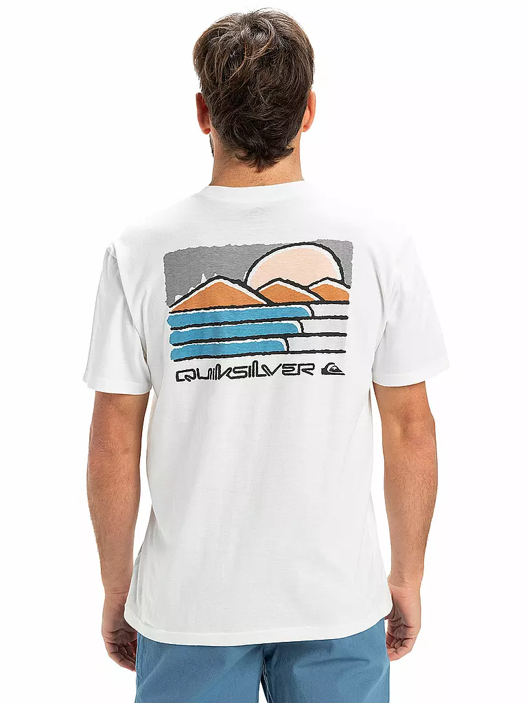 QUIKSILVER | Herren Beachshirt Evo Future Islands | weiss