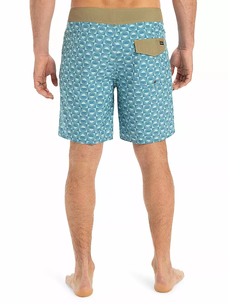 QUIKSILVER | Herren Beachshort Surfsilk Straight Leg 18 | hellblau