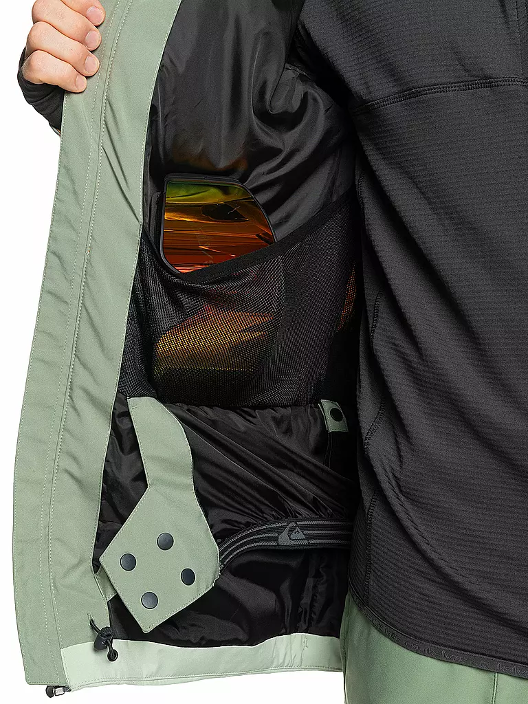 QUIKSILVER | Herren Snowboardjacke Sycamore Jk | hellgrau