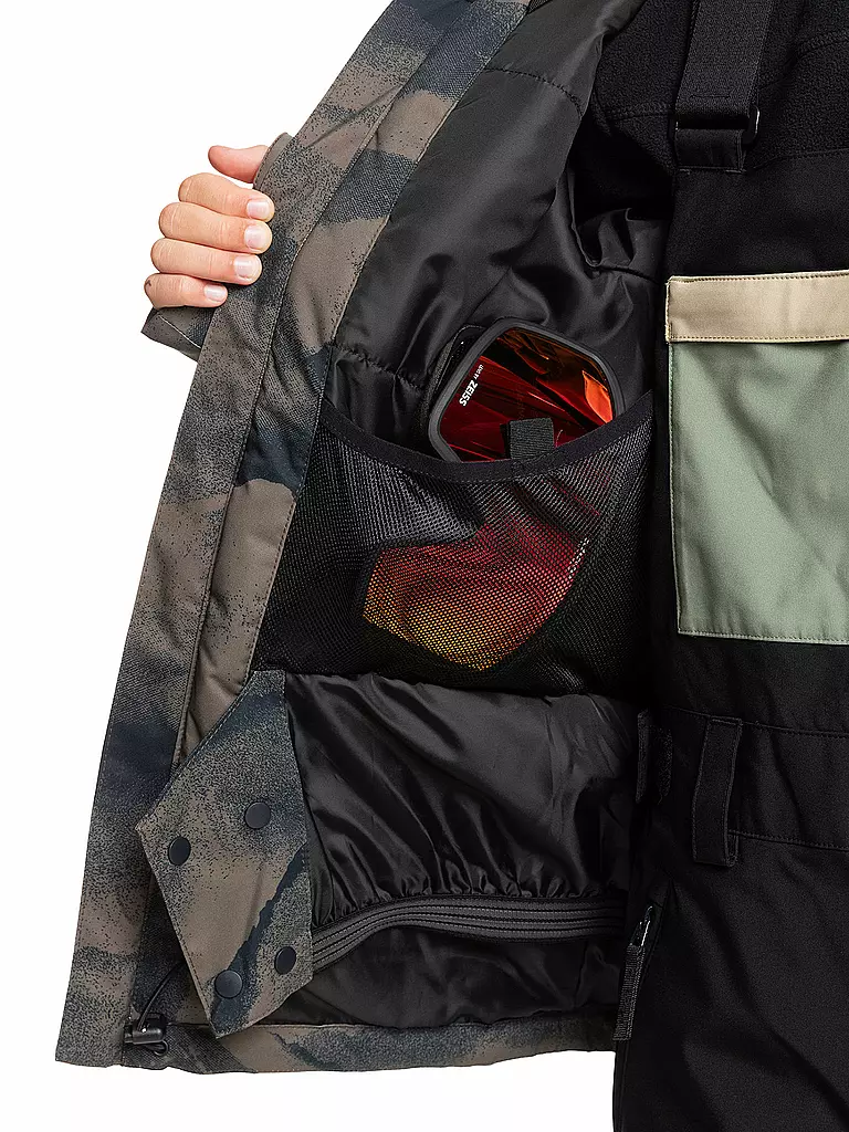 QUIKSILVER | Jungen Snowboardjacke Side Hit | hellgrau