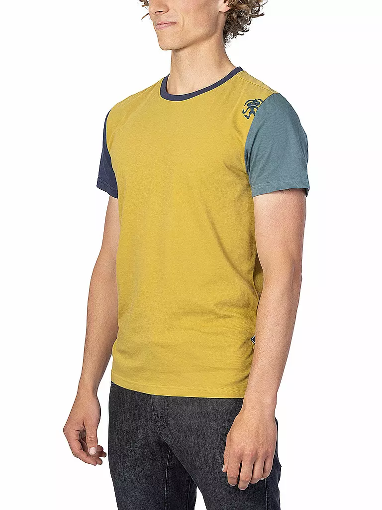 RAFIKI | Herren klettershirt Granite | gold