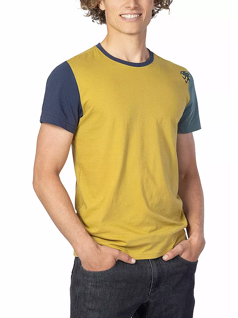 RAFIKI | Herren klettershirt Granite | gold