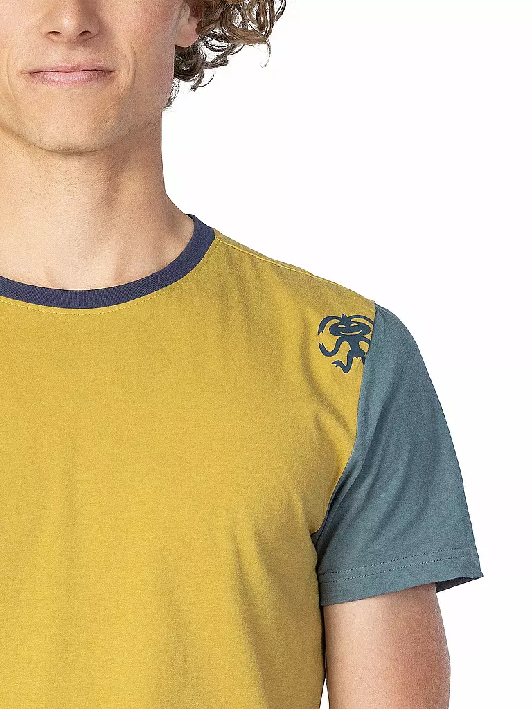 RAFIKI | Herren klettershirt Granite | gold