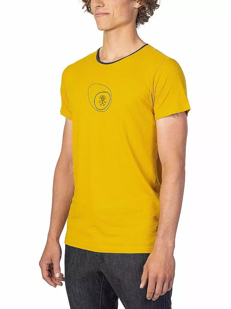 RAFIKI | Herren Klettershirt Zone Modal | gold