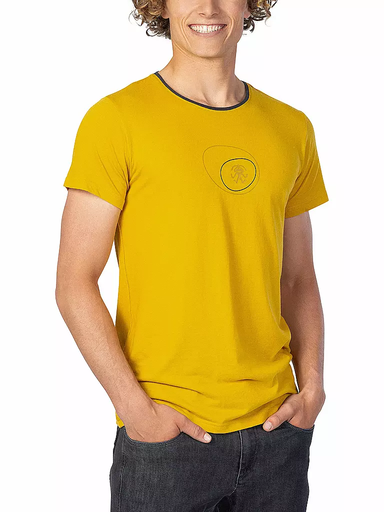 RAFIKI | Herren Klettershirt Zone Modal | gold