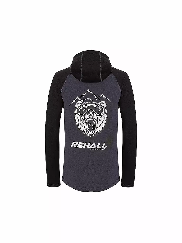 REHALL | Jungen Snowboardhoodie Cook-R-JR | schwarz