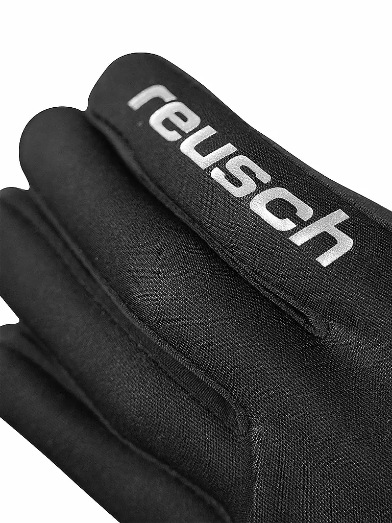 REUSCH | Herren Fleece Handschuhe Karayel Windstopper | schwarz